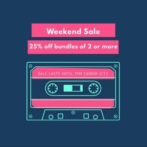 Extended weekend bundle sale!!